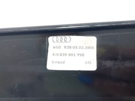 Audi Q7 4L Rivestimento modanatura del vetro della portiera posteriore 4L0839901