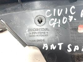 Honda Civic Panel wykończeniowy błotnika 74206SMG