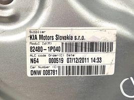 KIA Venga Mechanizm podnoszenia szyby przedniej bez silnika 824801P040
