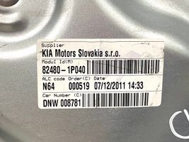 KIA Venga Mécanisme de lève-vitre avant sans moteur 824801P040