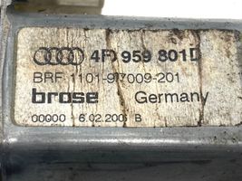 Audi A6 S6 C6 4F Moteur de lève-vitre de porte avant 4F0959801D