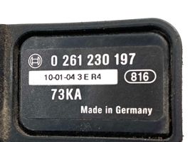 Opel Agila B Czujnik ciśnienia powietrza 0261230197