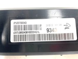 Chevrolet Volt I Climate control unit P22759343