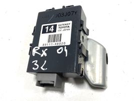 Lexus RX 300 Moduł sterowania Gateway 8911148020