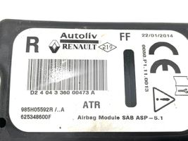 Renault Clio IV Istuimen turvatyyny 985H05592R