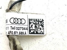 Audi A6 S6 C6 4F Oro pagalvių juostos instaliacija 4F0971589A