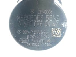 Mercedes-Benz C W203 Regolatore di pressione del carburante 0281002494