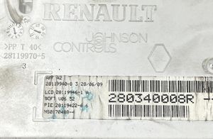 Renault Megane III Monitori/näyttö/pieni näyttö 280340008R