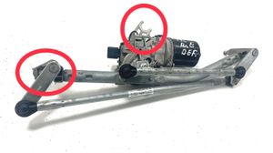 Chevrolet Spark Front wiper linkage and motor 96688371