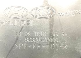 KIA Sorento Garniture de panneau carte de porte avant 823202P000