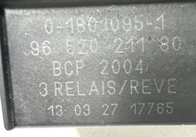 Citroen C3 Hehkutulpan esikuumennuksen rele 9652021180