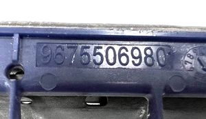Citroen C3 Kratka wentylacyjna pod zderzakiem tylnym 9675506980