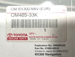 Lexus RX 300 Instrukcja obsługi OM48533K