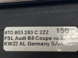 Audi A5 8T 8F Moulures des vitres de la porte avant 8T0853283C