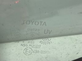 Toyota Prius (XW20) Szyba karoseryjna tylna DOT23AS2NSGM3108