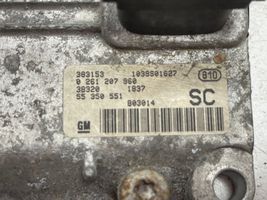 Opel Corsa C Sterownik / Moduł ECU 1039S01627