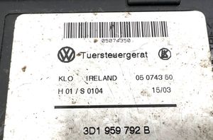 Volkswagen Touareg I Etuoven ikkunan nostomoottori 7L0959702B