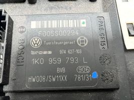 Volkswagen PASSAT B6 Silniczek podnośnika szyby drzwi przednich 1K0959793L