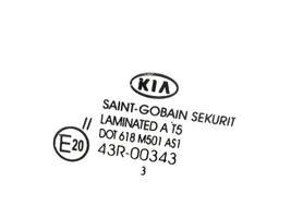 KIA Ceed Parabrezza anteriore/parabrezza 43R00343