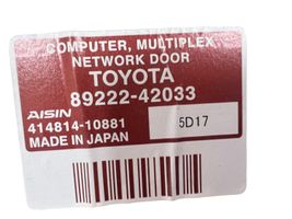 Toyota RAV 4 (XA40) Oven ohjainlaite/moduuli 8922242033