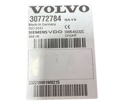 Volvo XC60 Moduł / Sterownik systemu uruchamiania bezkluczykowego 30772784