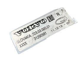 Volvo V40 LED-päiväajovalo 31290581