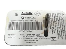 Renault Megane II Airbag del asiento 8200077831B