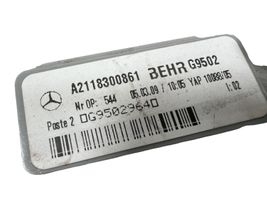 Mercedes-Benz CLS C219 Sähköinen ohjaamon lämmittimen säteilylämmitin A2118300861