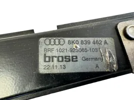 Audi A4 S4 B8 8K Meccanismo di sollevamento del finestrino posteriore senza motorino 8K0839462A
