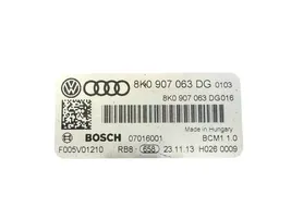 Audi A4 S4 B8 8K Mukavuusmoduuli 8K0907063DG