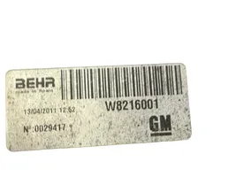 Opel Meriva B Jäähdyttimen jäähdytinpuhaltimen suojus 560961104