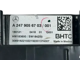 Mercedes-Benz GLS X167 Panel klimatyzacji A2479056703