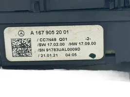 Mercedes-Benz GLS X167 Sēdekļu regulēšanas slēdzis (-i) A1679052001