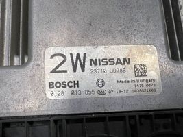 Nissan Qashqai+2 Komputer / Sterownik ECU silnika 23710JD78B