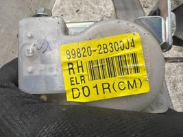 Hyundai Santa Fe Pas bezpieczeństwa fotela tylnego 898202B300J4