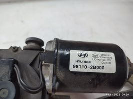 Hyundai Santa Fe Front wiper linkage and motor 981102B000