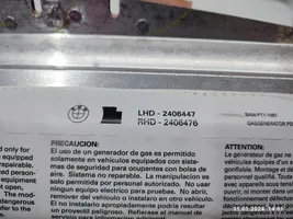 BMW X5 E70 Poduszka powietrzna Airbag pasażera 2406476