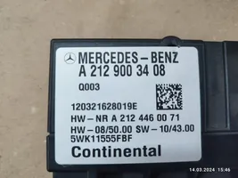 Mercedes-Benz E W212 Degalų (kuro) siurblio valdymo blokas A2129003408