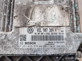 Volkswagen PASSAT B7 Unidad de control/módulo del motor 03L907309N