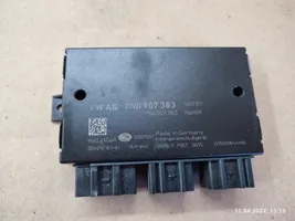 Volkswagen PASSAT B7 Tow bar trailer control unit/module 7N0907383