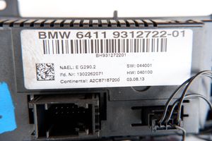 BMW X3 F25 Unité de contrôle climatique 9312722