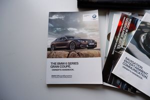 BMW 6 F06 Gran coupe Owners service history hand book 