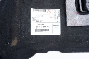 BMW i3 Bagāžnieka sānu apakšējās apdares panelis 7314755