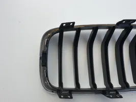 BMW 3 F30 F35 F31 Maskownica / Grill / Atrapa górna chłodnicy 7263482