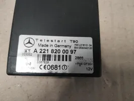 Mercedes-Benz E W211 Apulämmittimen ohjainlaite/moduuli A2218200097
