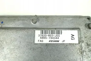 Honda Fit Блок управления двигателем ECU 37820-RE0-J55