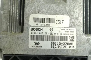 Hyundai Santa Fe Unidad de control/módulo ECU del motor 0281013583