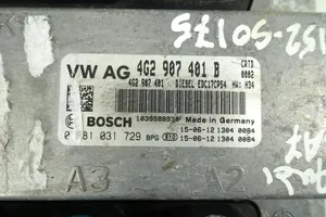 Audi A7 S7 4G Centralina/modulo motore ECU 4G2907401B