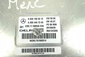 Mercedes-Benz C W204 Unité de commande, module ECU de moteur A6461509272