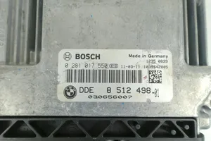 BMW X1 E84 Komputer / Sterownik ECU silnika 0281017550